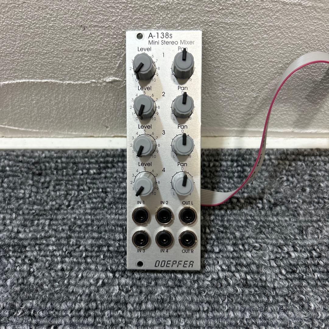 DTM・DAW Doepfer A-138s stereo mixer