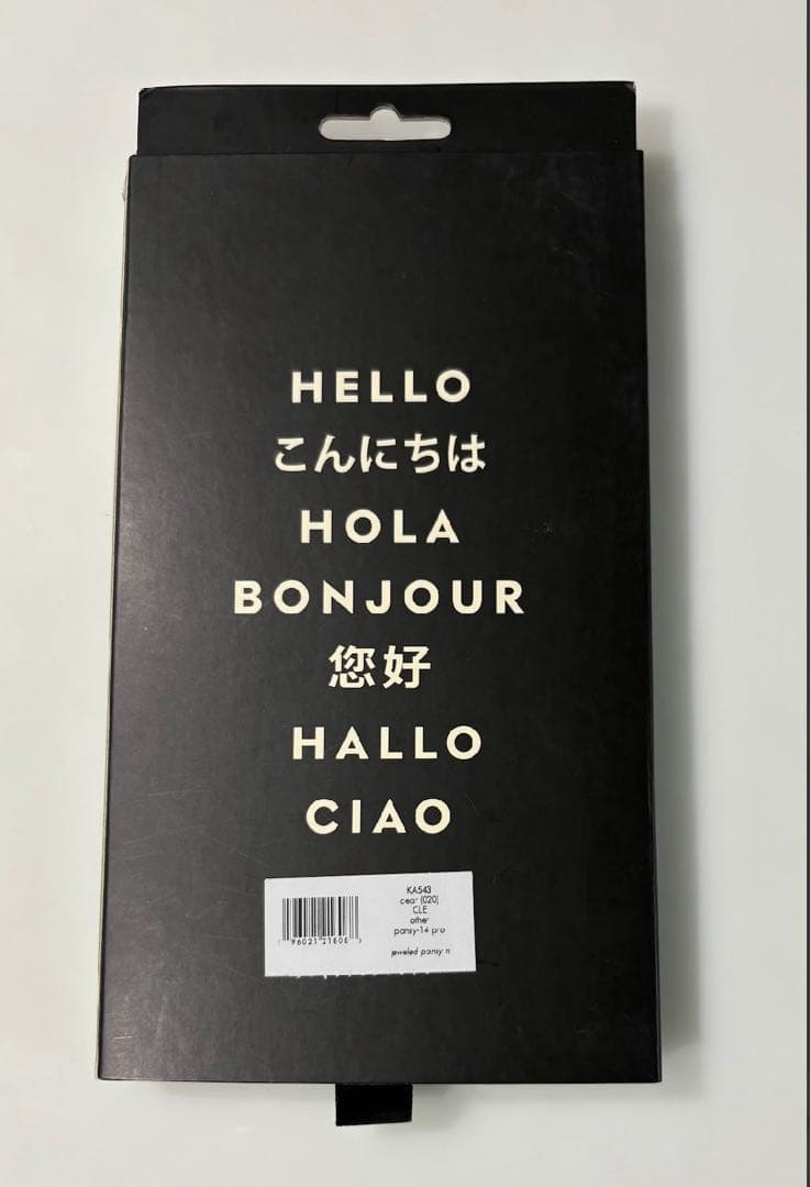 値引き歓迎☘️ケイトスペード iPhone14Pro対応ケース クリア KA555