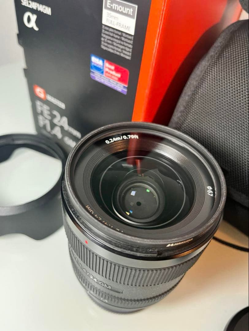 SONY FE 24mm f1.4 GM レンズ　おまけ付き