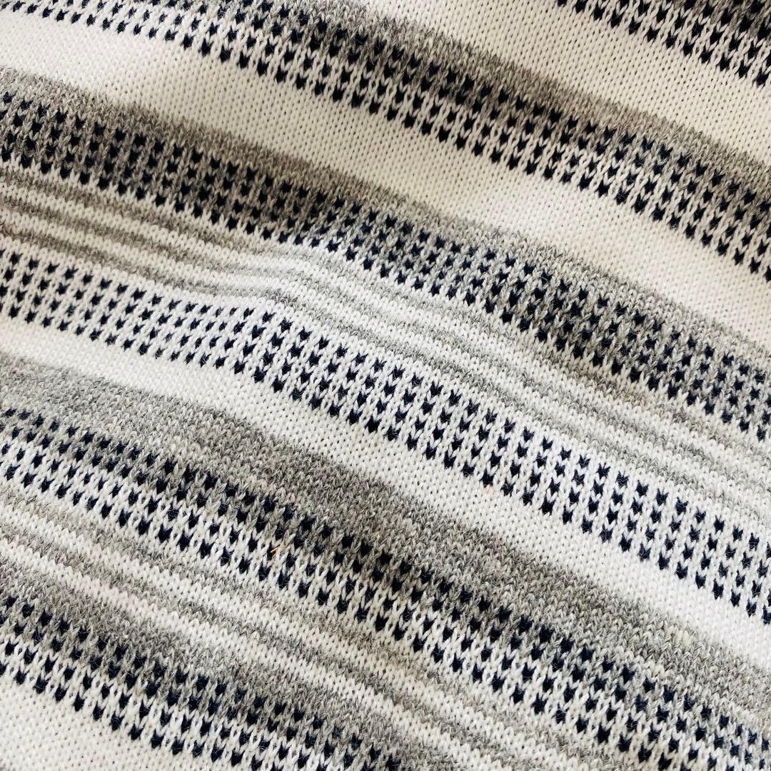 ④ジャガードニットカバーオール