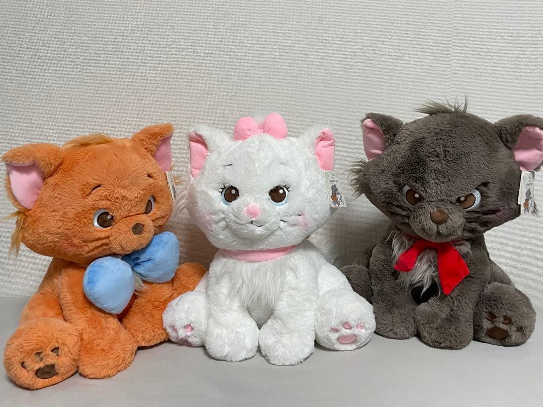 ディズニー おしゃれキャット　ぬいぐるみ ブランケット　コストコ　マリーちゃん