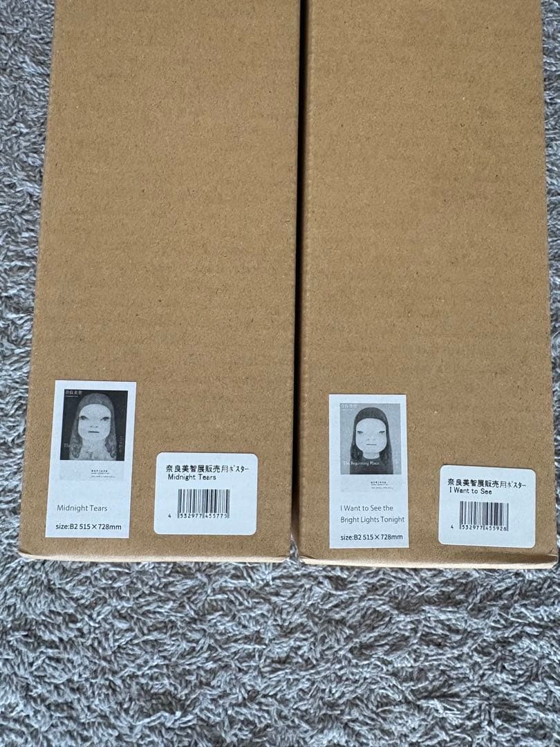 奈良美智　The Beginning Place ここから ポスター　2枚セット