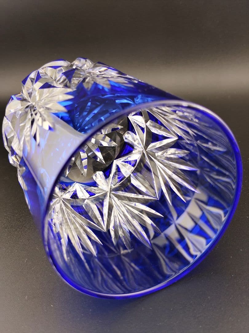 ☆未使用品☆HOYA 最高級ロックグラス（切子、江戸切子、薩摩切子）