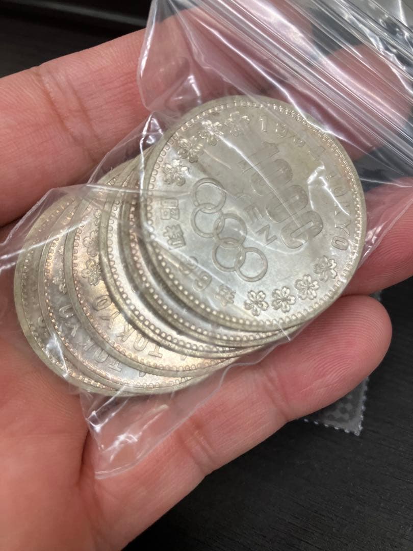 オリンピックデザイン 銀製 6枚セット