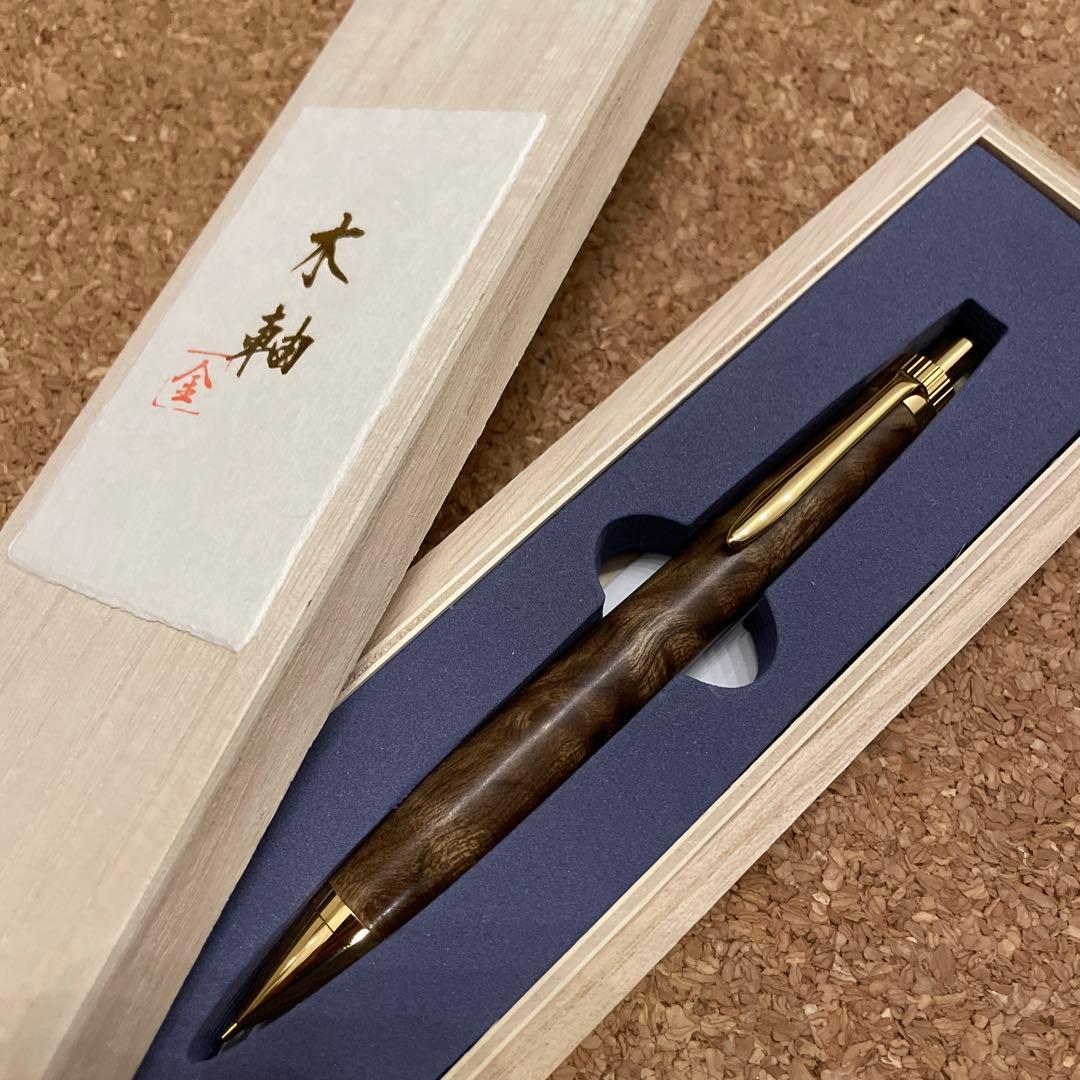 金杢犀　マーブルウッド　シャープペンシル0.5mm