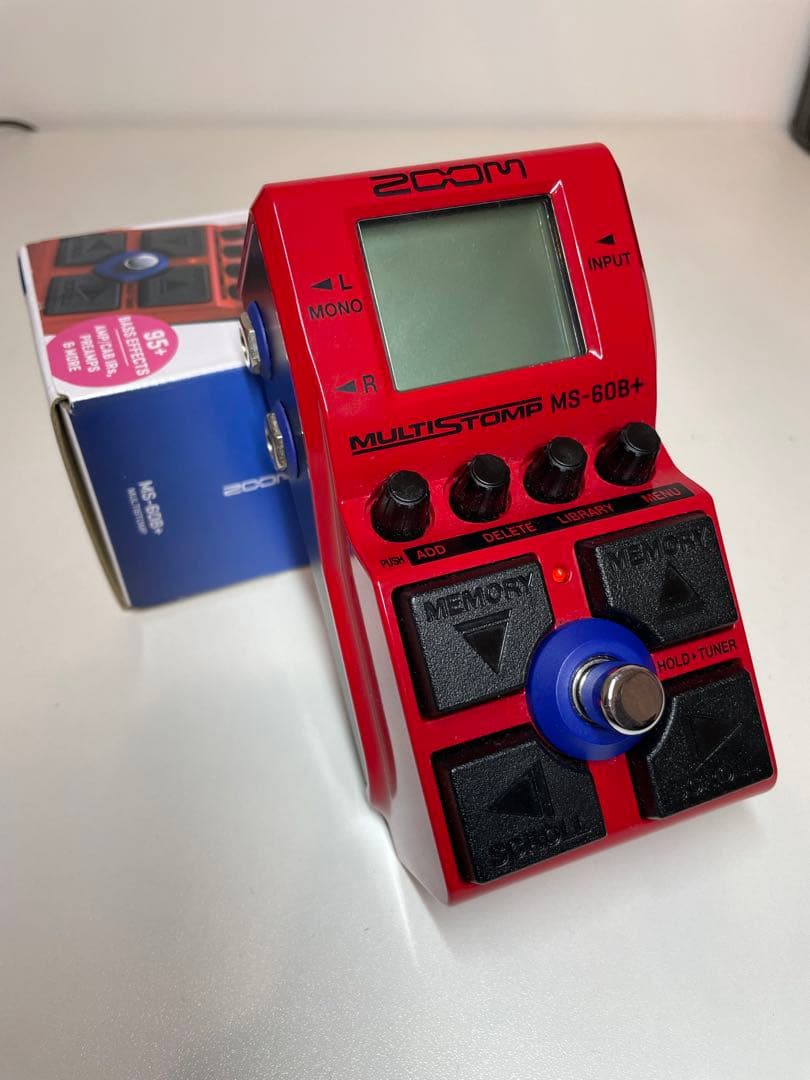 ZOOM MULTISTOMP MS-60B+ ベース用マルチエフェクター