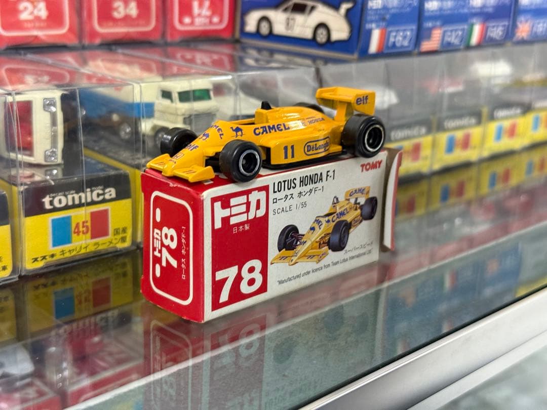 トミカ ロータス ホンダ F-1 7日本製 赤箱 絶版