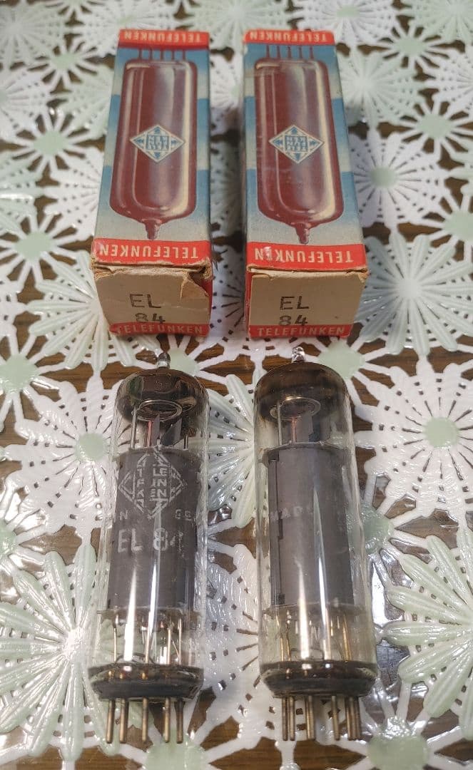 K*o様 ★Telefunken EL84 真空管 2本セット　ダイヤマークあり