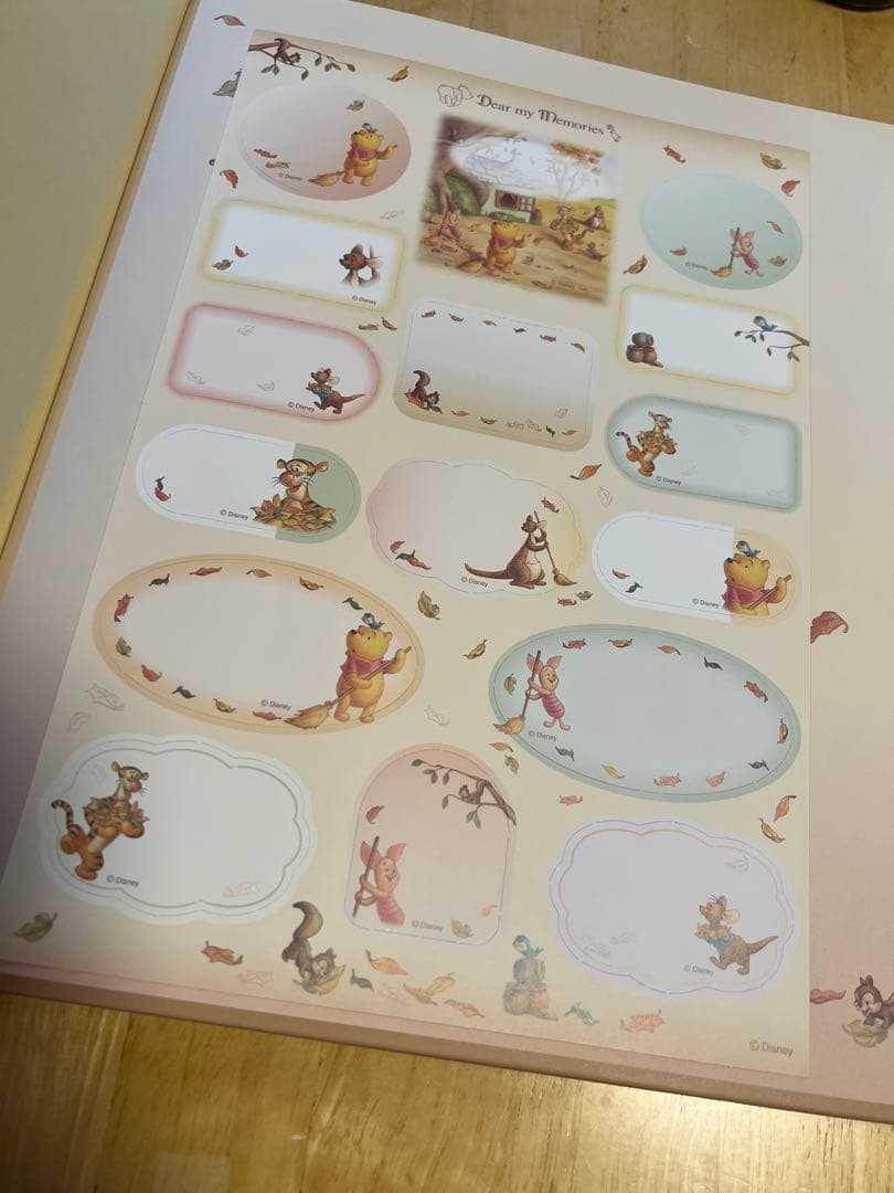Disney くまのプーさん アルバム ベルメゾン