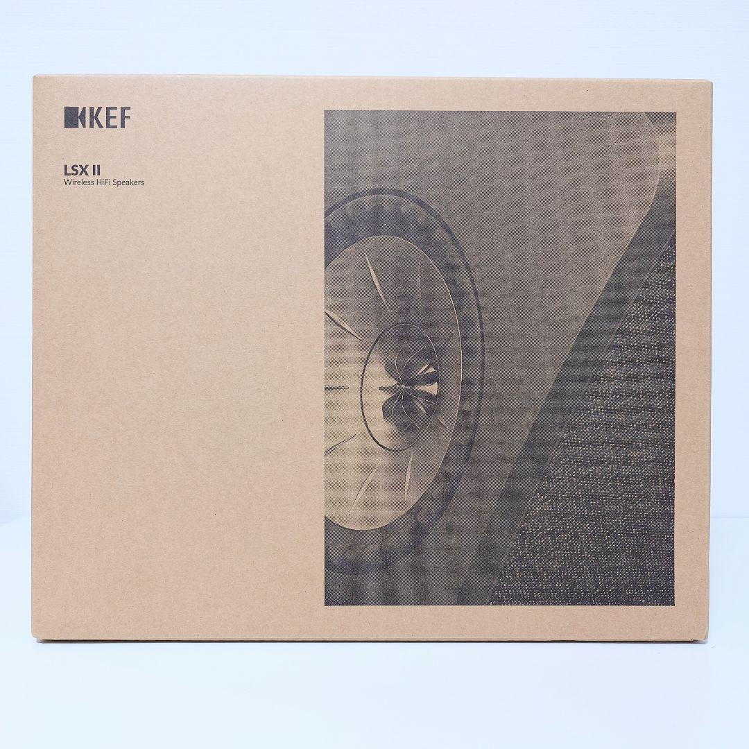 KEF LSX II ワイヤレスHiFiスピーカー ミネラルホワイト