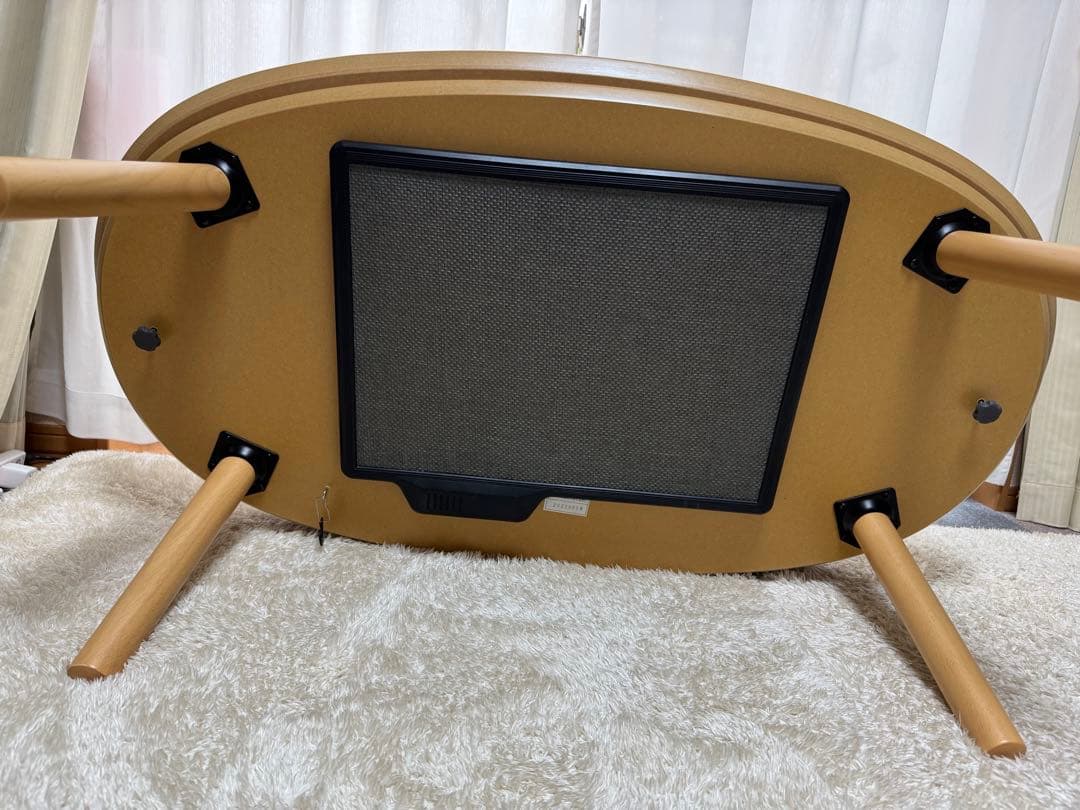 無印良品　楕円こたつ　小　ＭＪーKDS2ーＮ