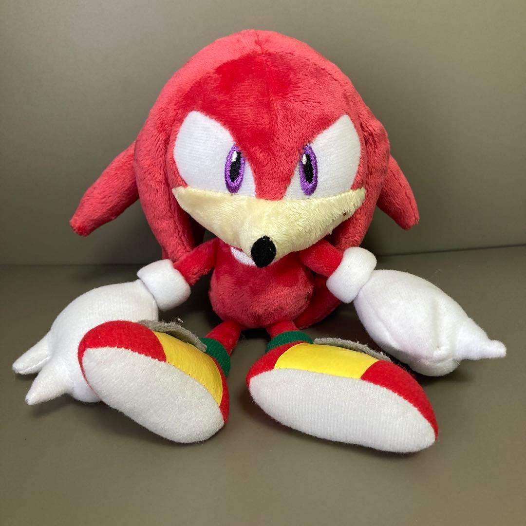 ソニック　ぬいぐるみ　三英　レトロ