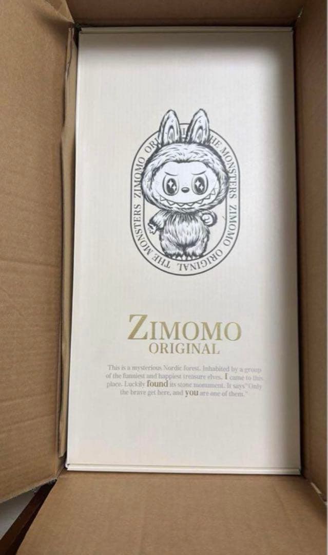 ぬいぐるみ Labubu The Monster Zimomo Original
