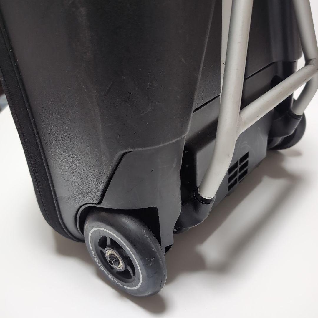 m-cro マイクロラゲッジイージー スーツケースベビーカー　ブラック
