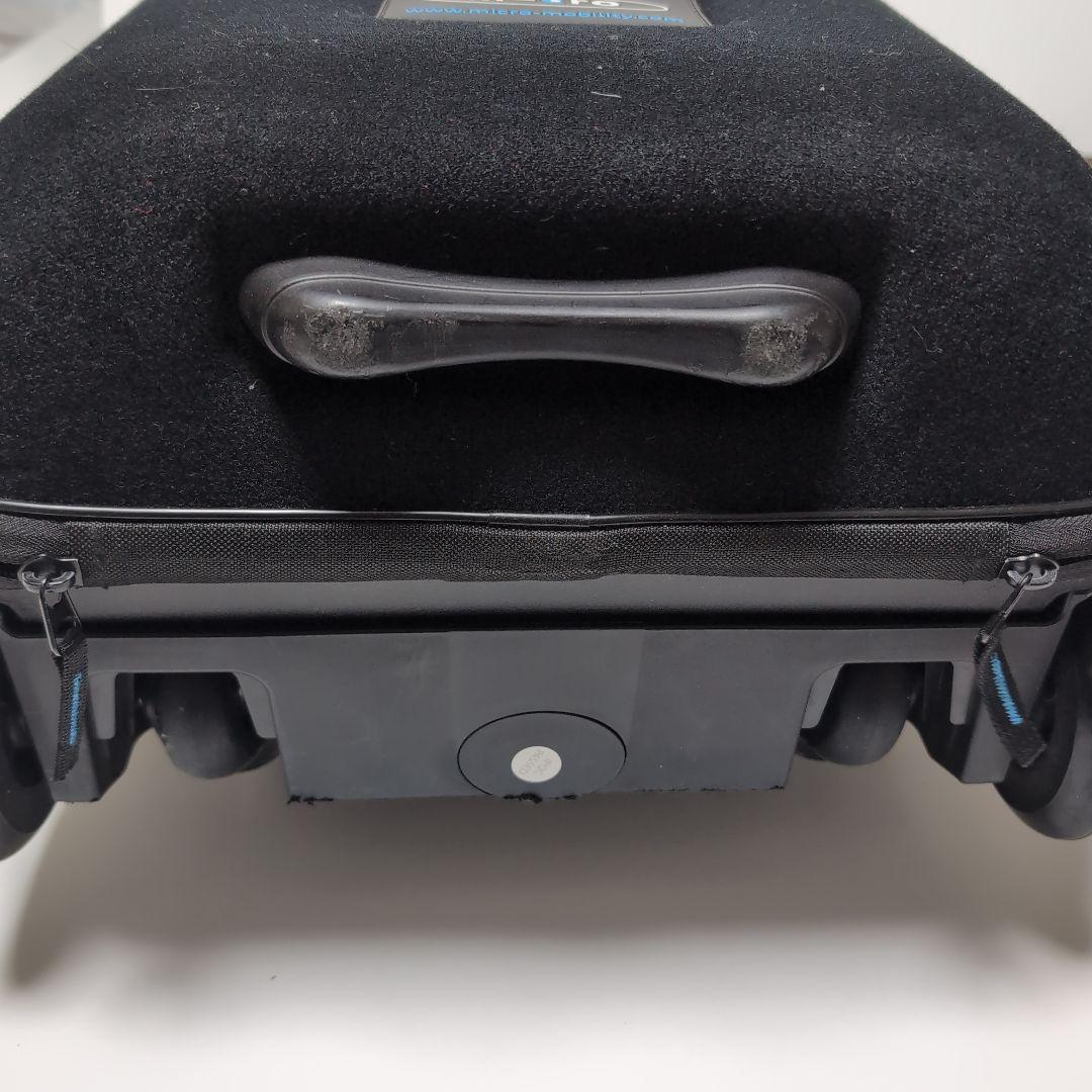 m-cro マイクロラゲッジイージー スーツケースベビーカー　ブラック