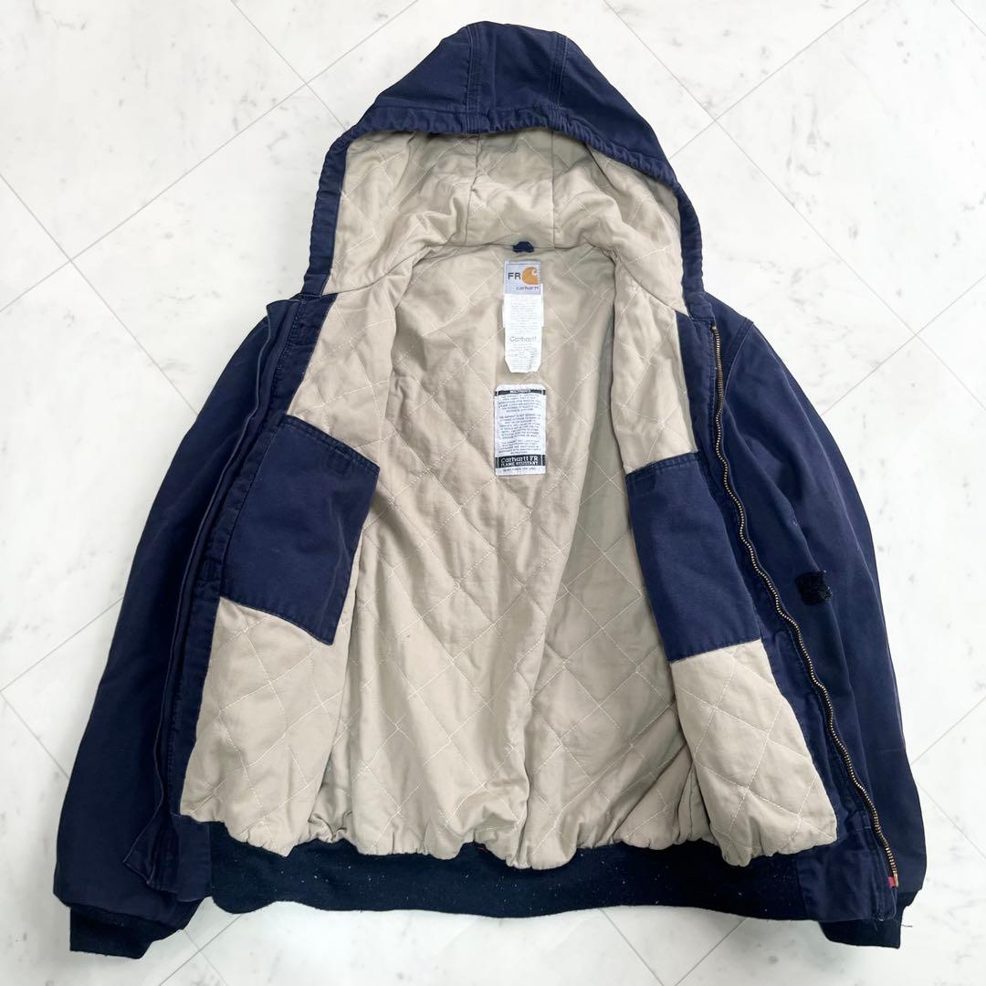 carhartt FR カーハット デトロイトジャケット USA製 ネイビー S