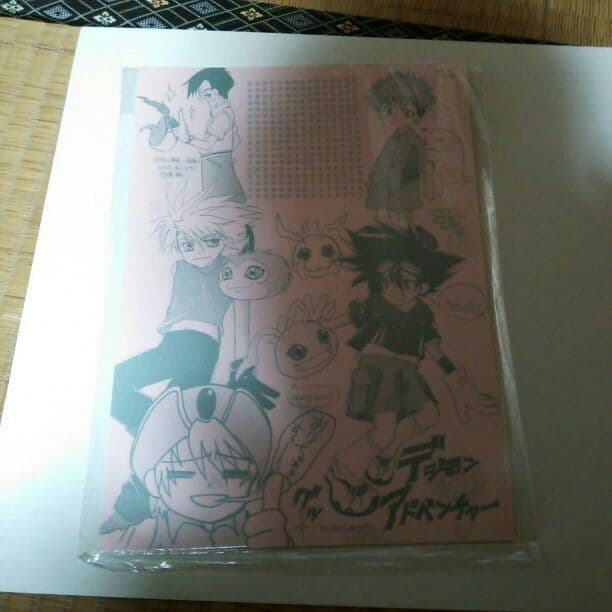 同人便せん、デジモン