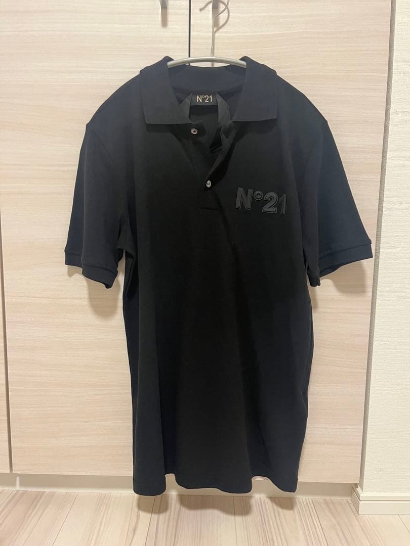 ★でこぽんさん専用★【未使用】　N°21 　レディースポロシャツ　ブラック