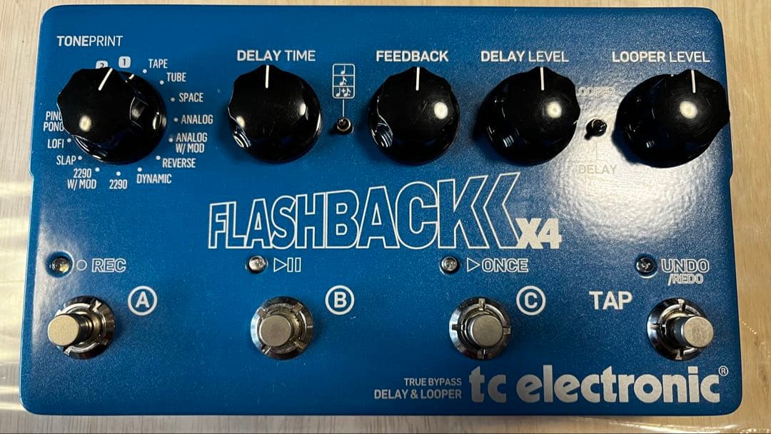 tc electronic FLASHBACK X4 ディレイ・ルーパー