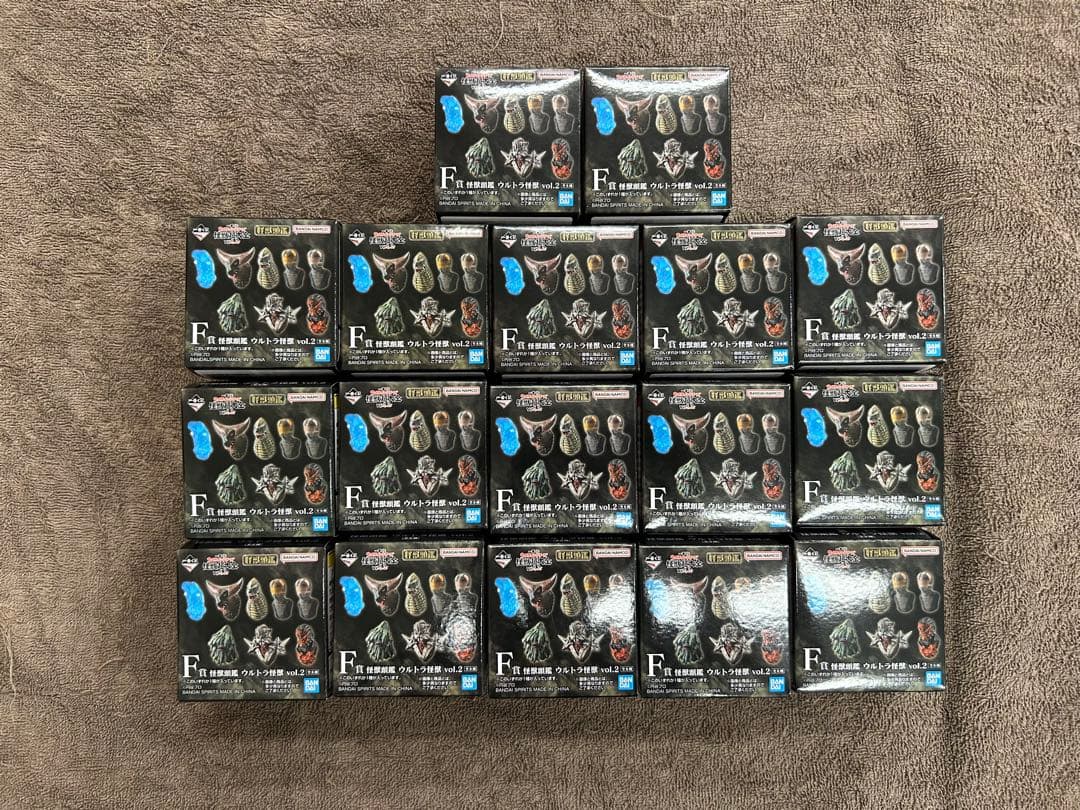 ウルトラマン一番くじF賞　未開封品17個セット