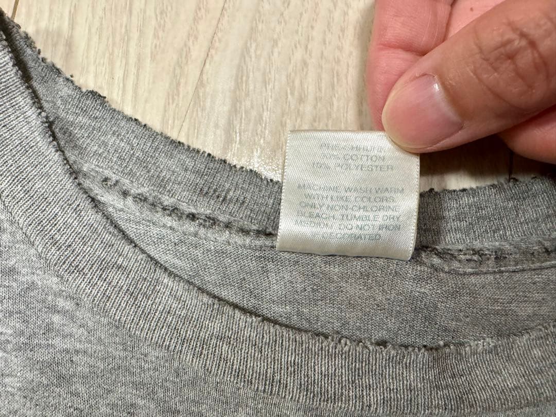 90s〜00s supreme ボックスロゴ ティファニーブルー グレー TEE