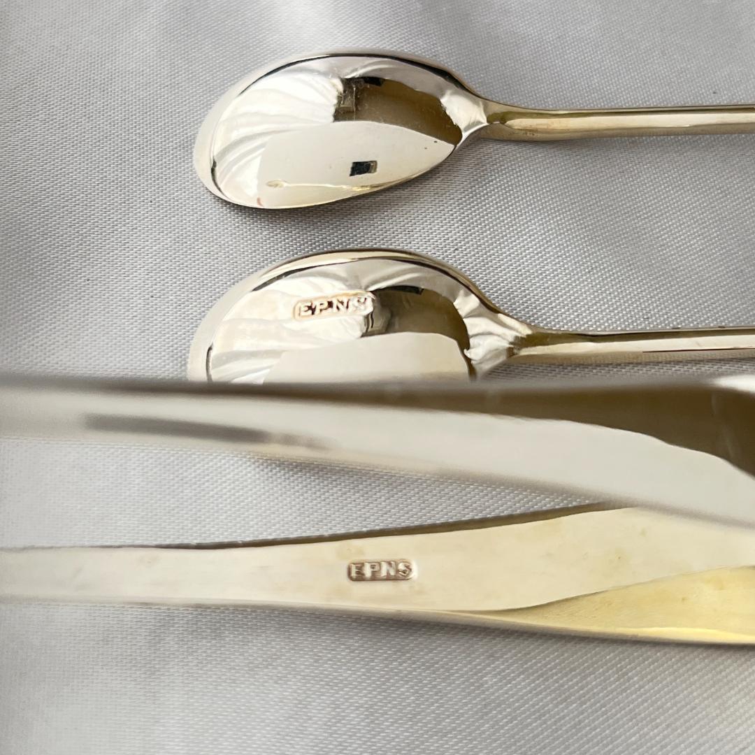 【英国】【白蝶貝】アフタヌーンティーカトラリーセット 専用ケース