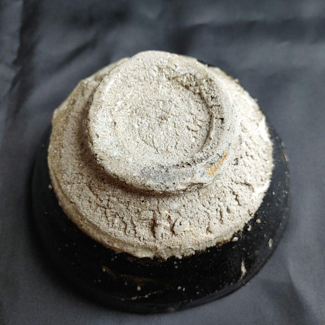 鯉江良二 引出黒茶碗　KOIE Ryoji tea bowl