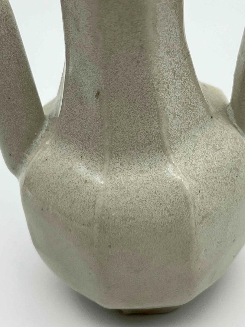 宋時代　青白磁 湖田窯水注　蓋付き 影青執壺　水注　水指　水差し(F-99)