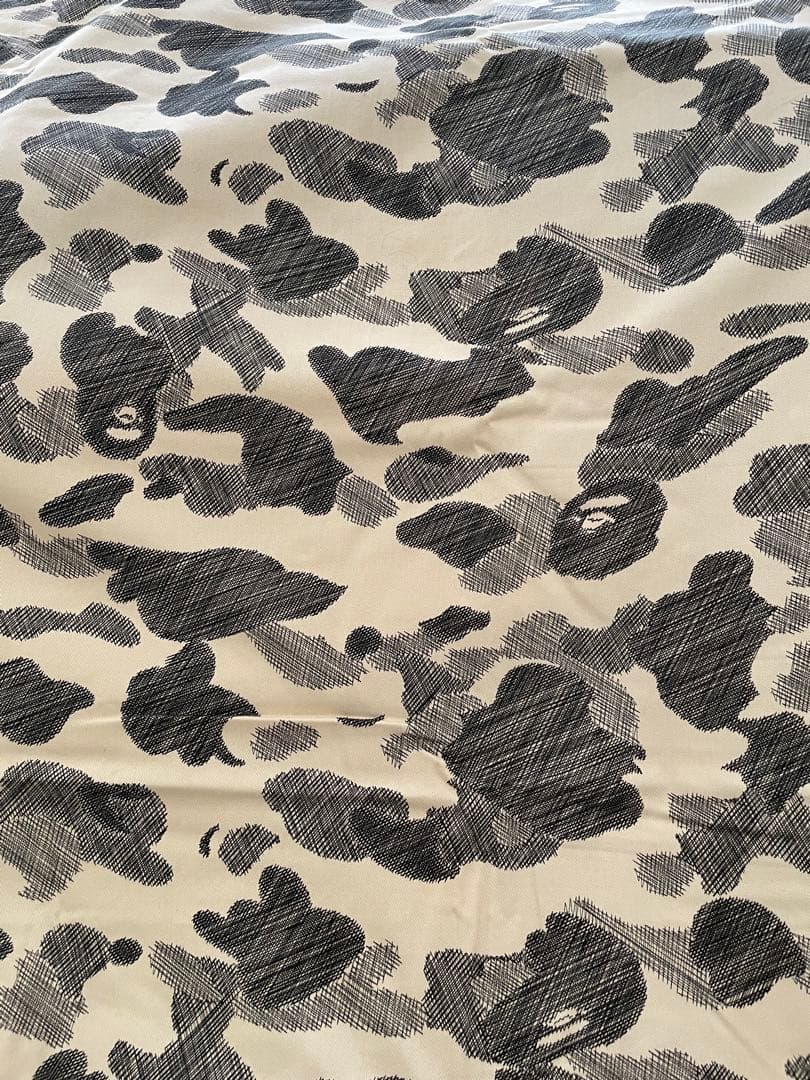 ape bape 非売品　生地　綿　カモ　迷彩　スケッチカモ　レア　希少