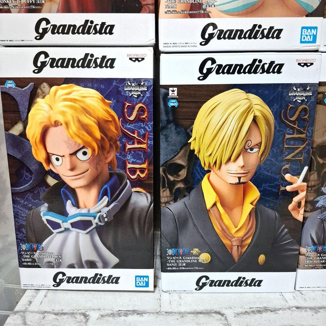 ワンピース グランディスタ フィギュア7点セット まとめ売り 未開封