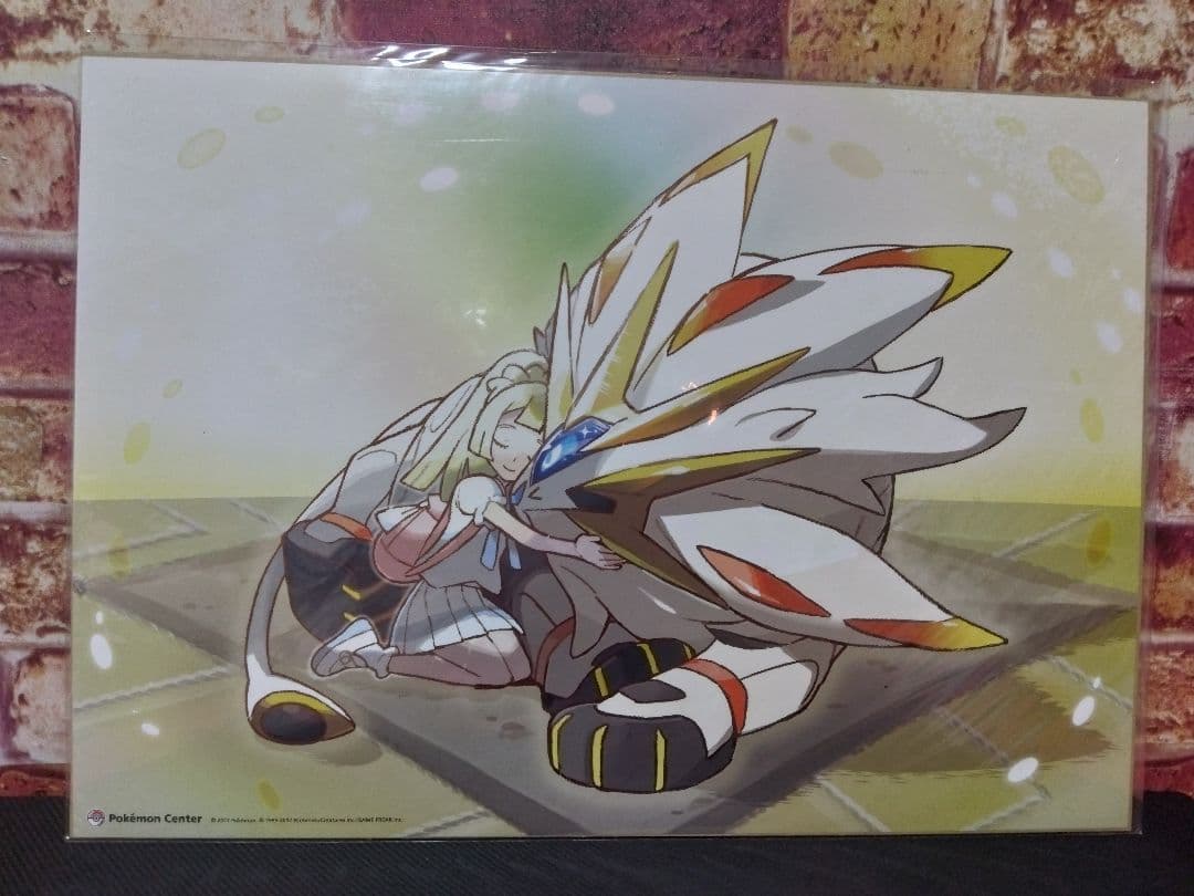 ポケモン　ミニポスター　リーリエ　グラジオ　ルザミーネ