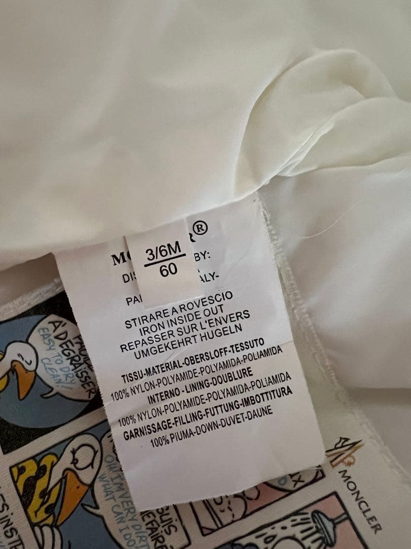 モンクレール ベビー　ダウン　3M/6M 60cm
