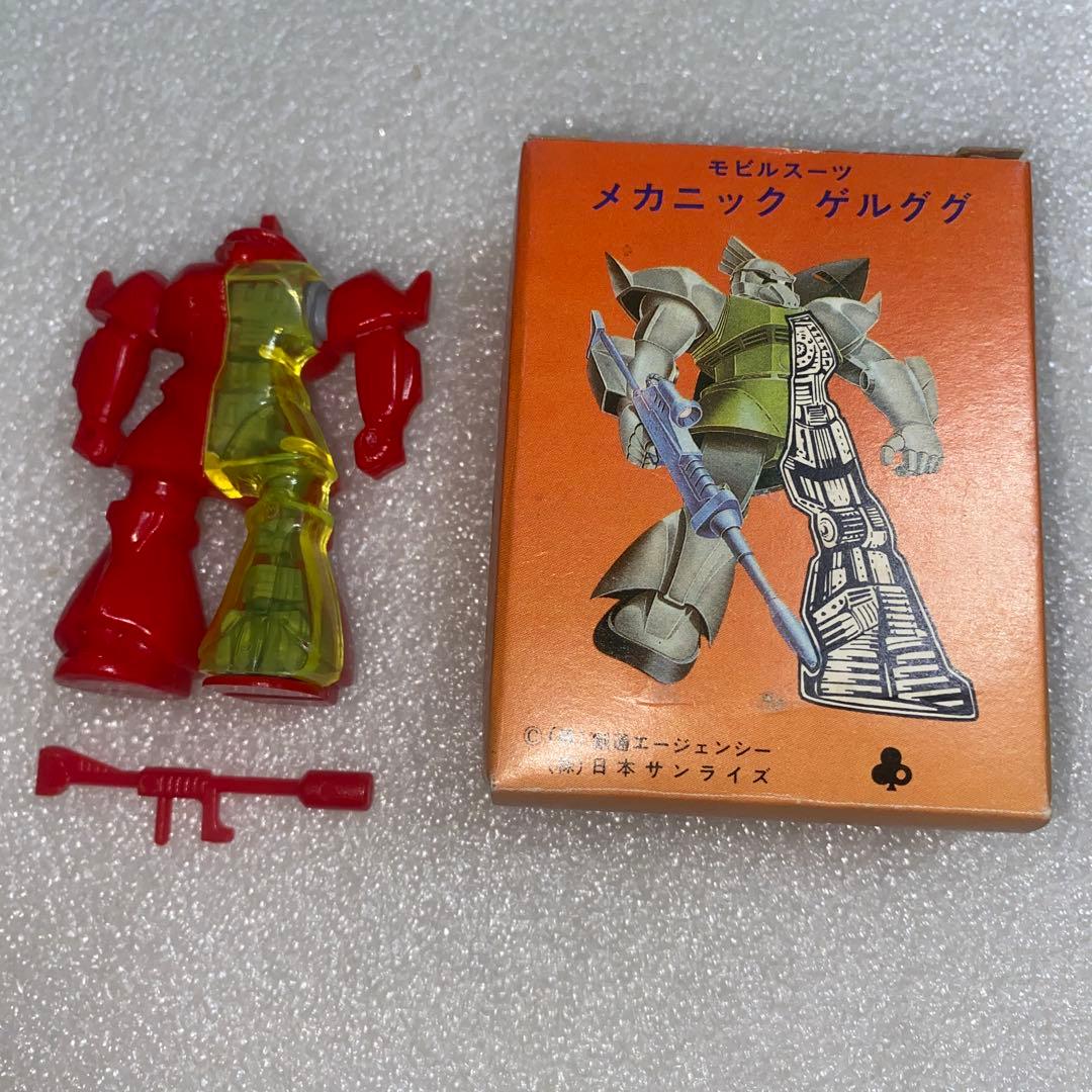 ガンダム　ゲルググ　メカニック　クローバー　コスモス　ミニプラモ　箱付　当時物