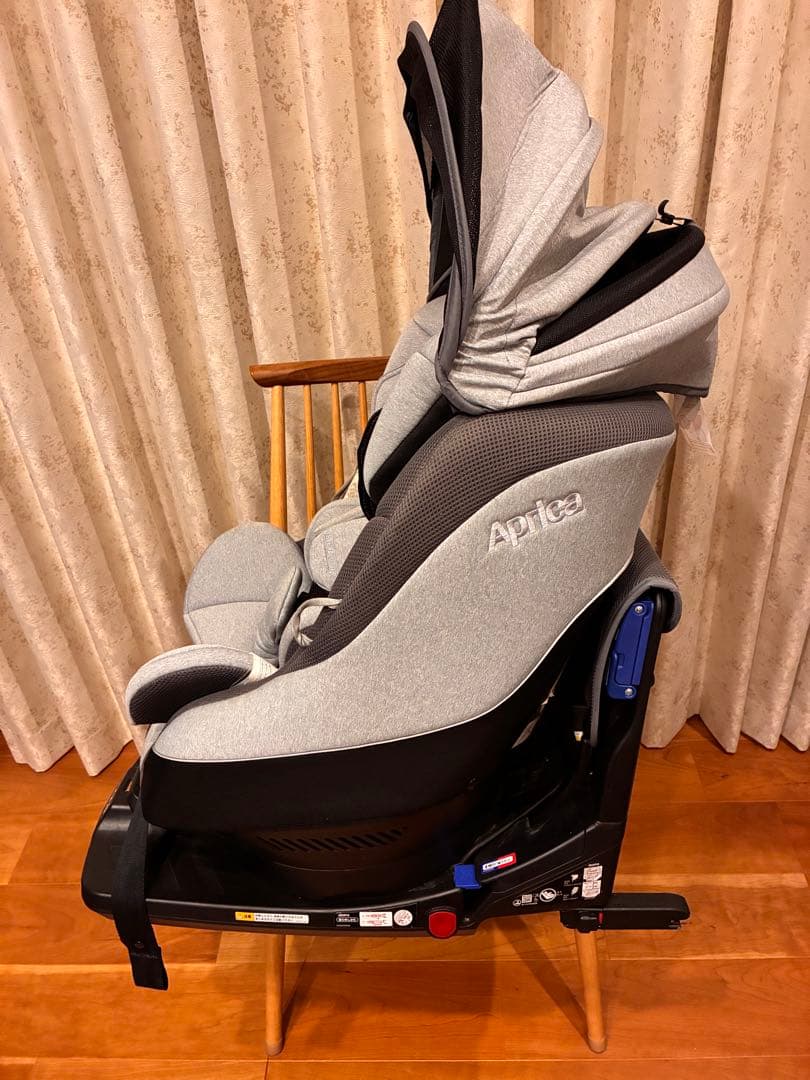 【付属品完備】Aprica クルリラAC ISOFIX シートベルト両対応