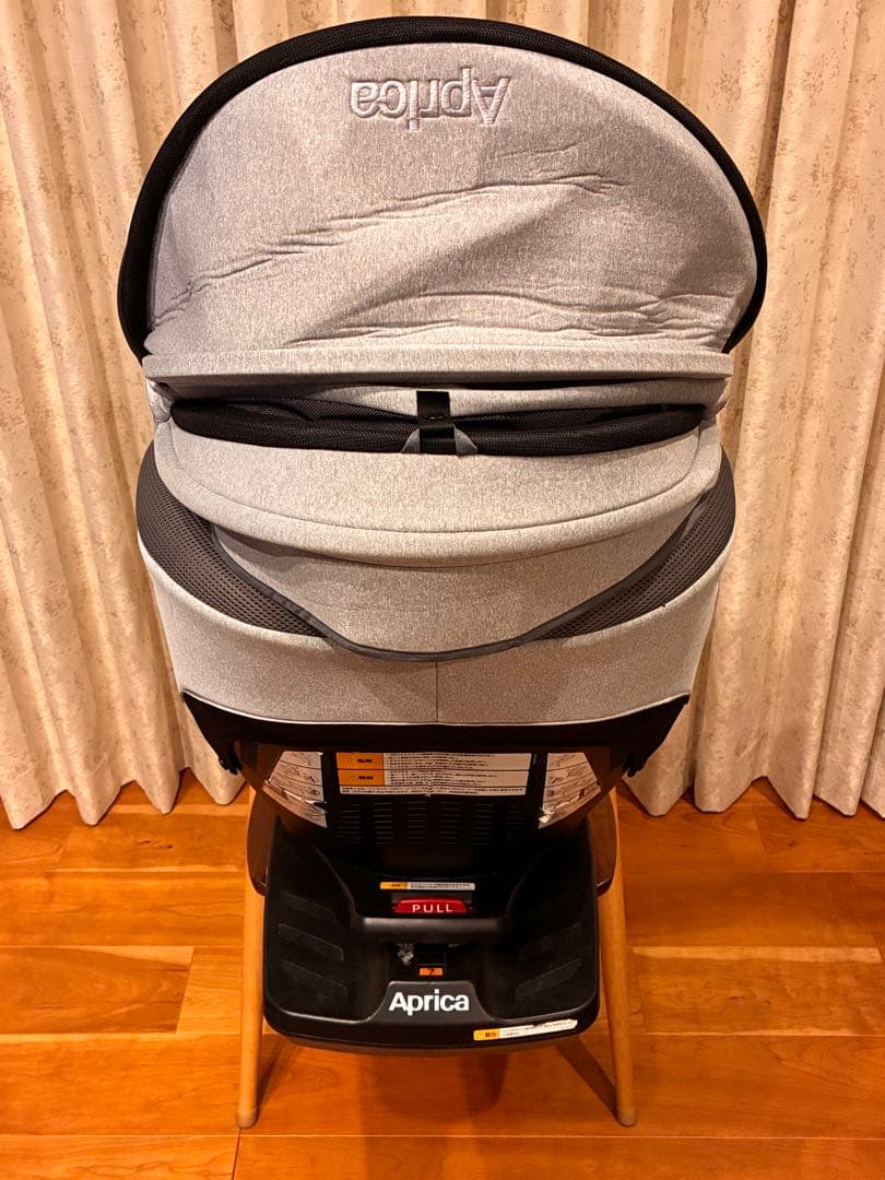 【付属品完備】Aprica クルリラAC ISOFIX シートベルト両対応