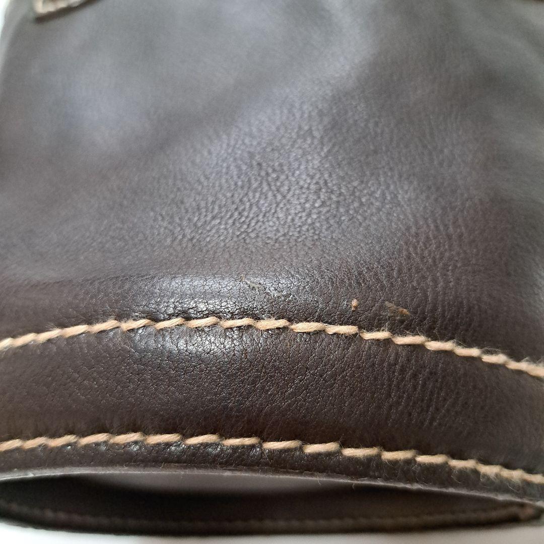 45R ハンドメイドのレザーバケツBAG ピッコロ　ショルダー　ショルダーバッグ