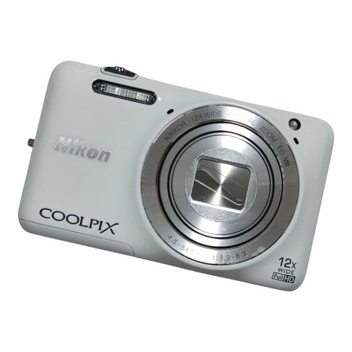 【Nikon／ニコン】COOLPIX S6600WHナチュラルホワイト