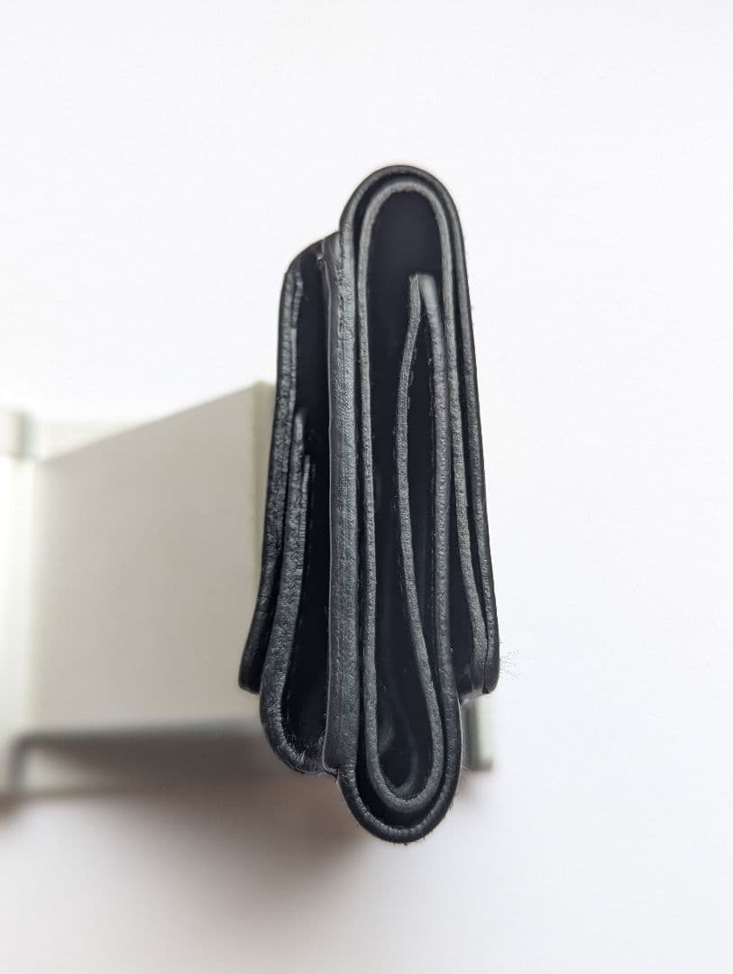 おんと0721さま専用 イルビゾンテ トリフォルドウォレット ブラック 男女兼用