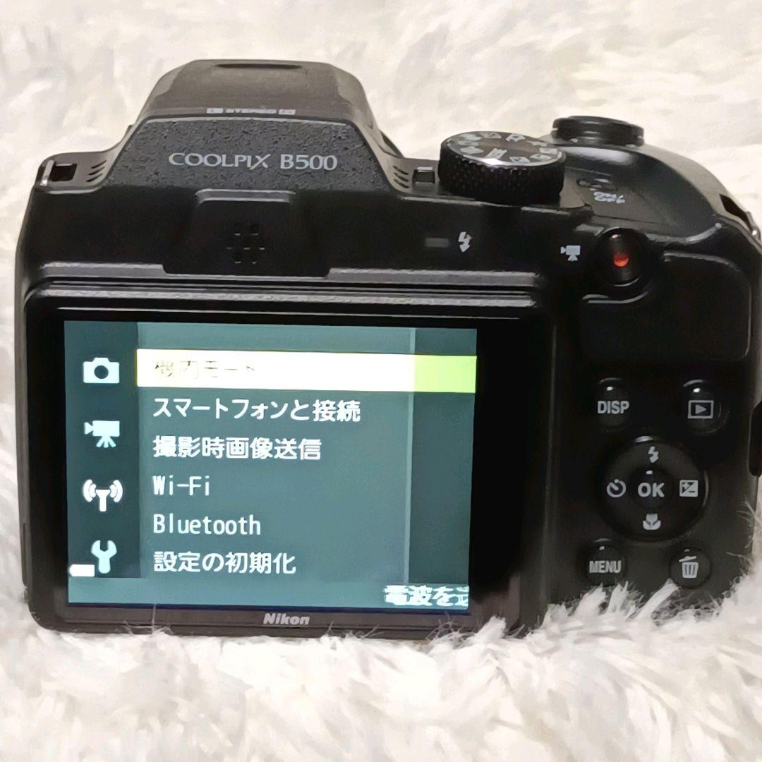 【美品】Nikon COOLPIX B500 専用アプリでスマホとwifi接続