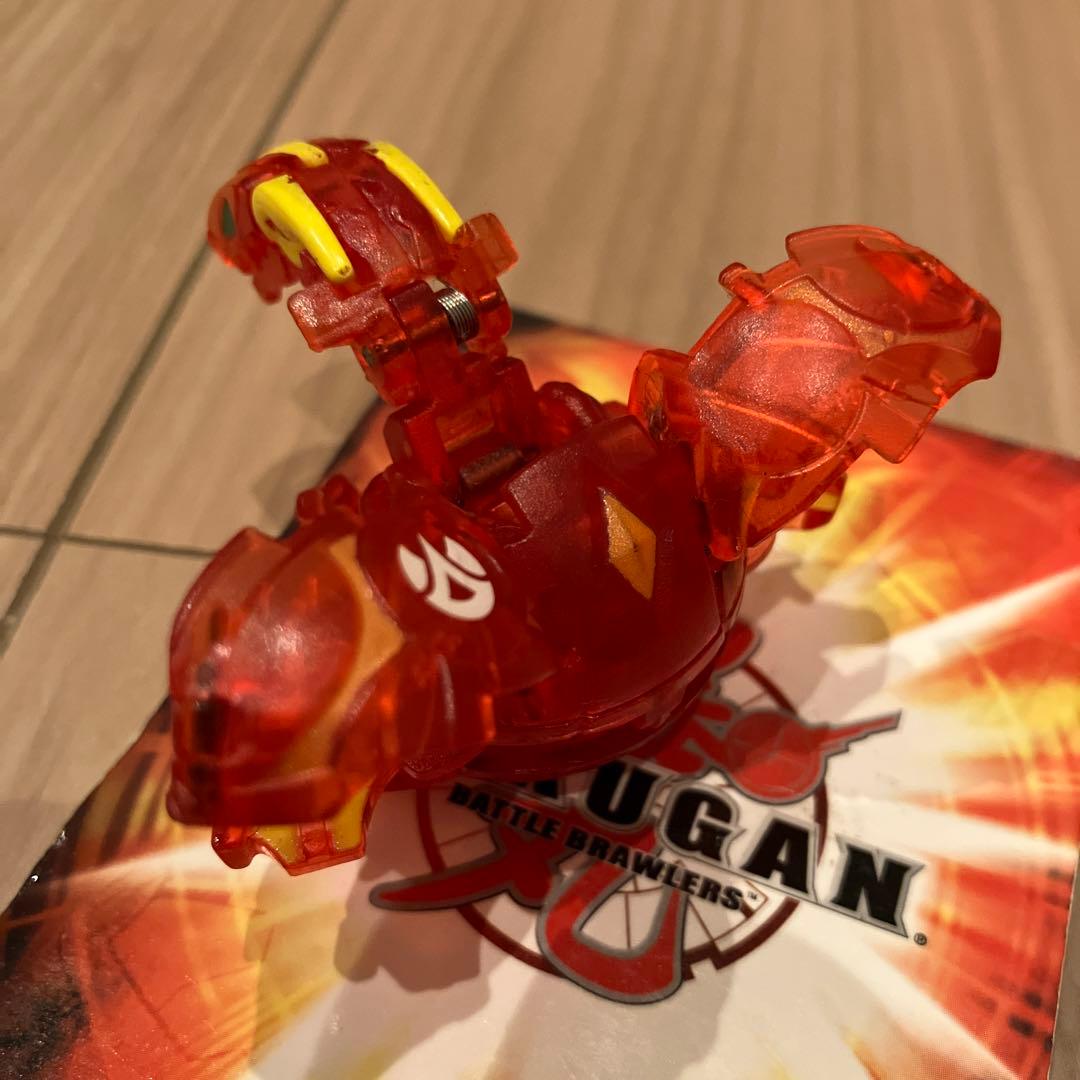 爆丸　ドラゴノイド　クリア版　bakugan brawlers