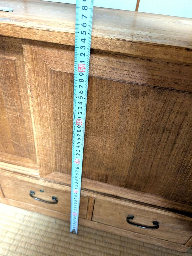 【直接引き渡可】昭和レトロ 桐 アンティーク家具 古道具