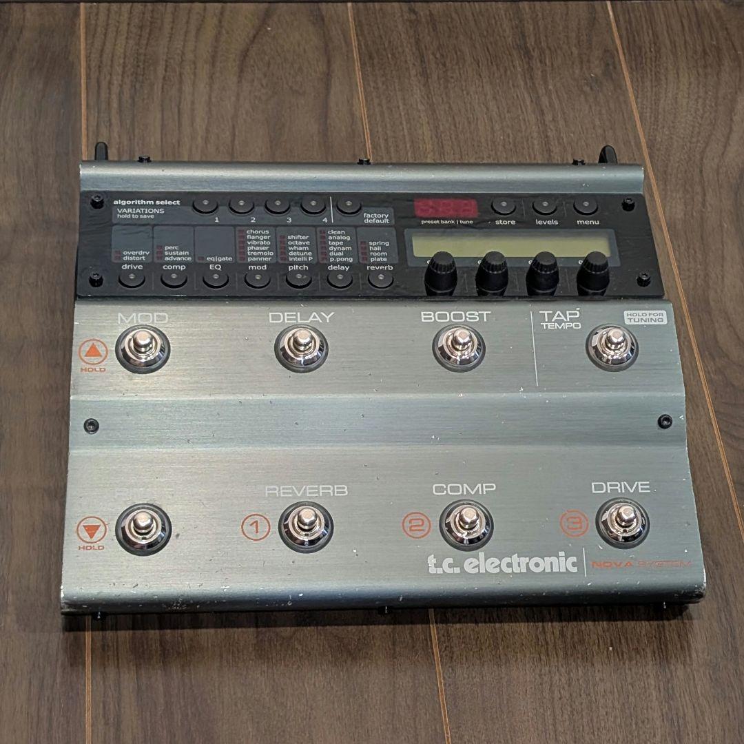 ギター t.c.electronic nova system