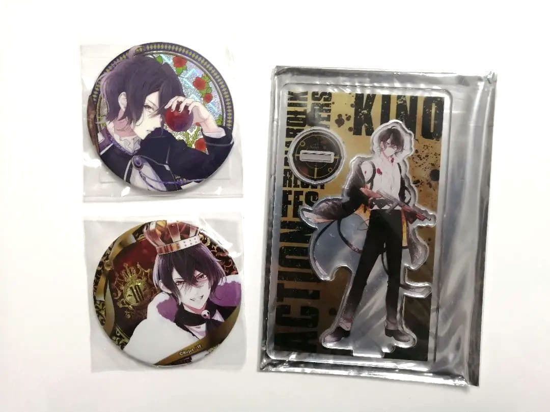 DIABOLIK LOVERS portrait キノ 缶バッジ アクスタ