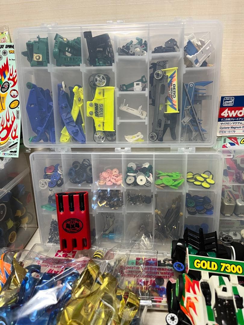 ミニ四駆　ボディ　ケース　パーツまとめ売り