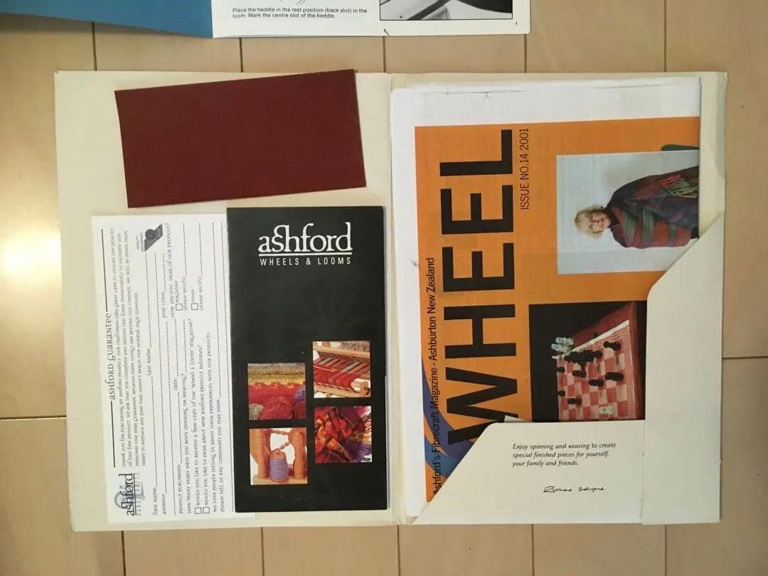 アシュフォード 手織機 60cm 未使用 rigid heddle loom