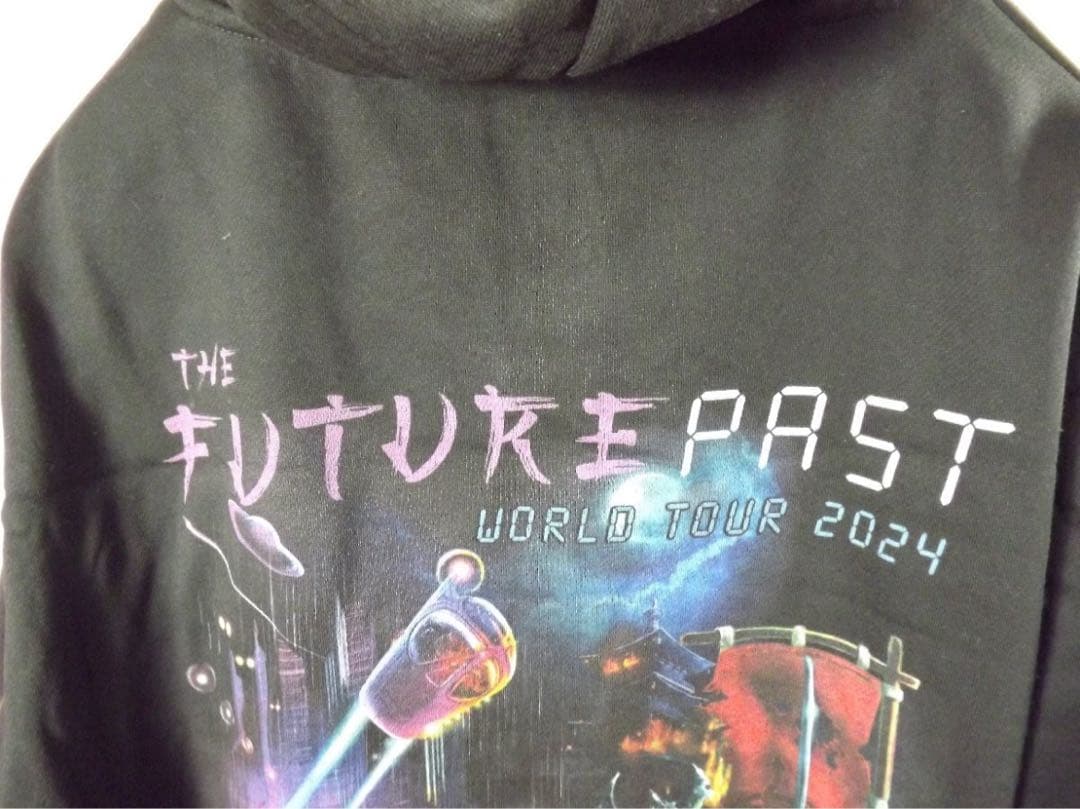 新品 アイアンメイデン　2024 ジャパンツアー ジップパーカー　会場購入