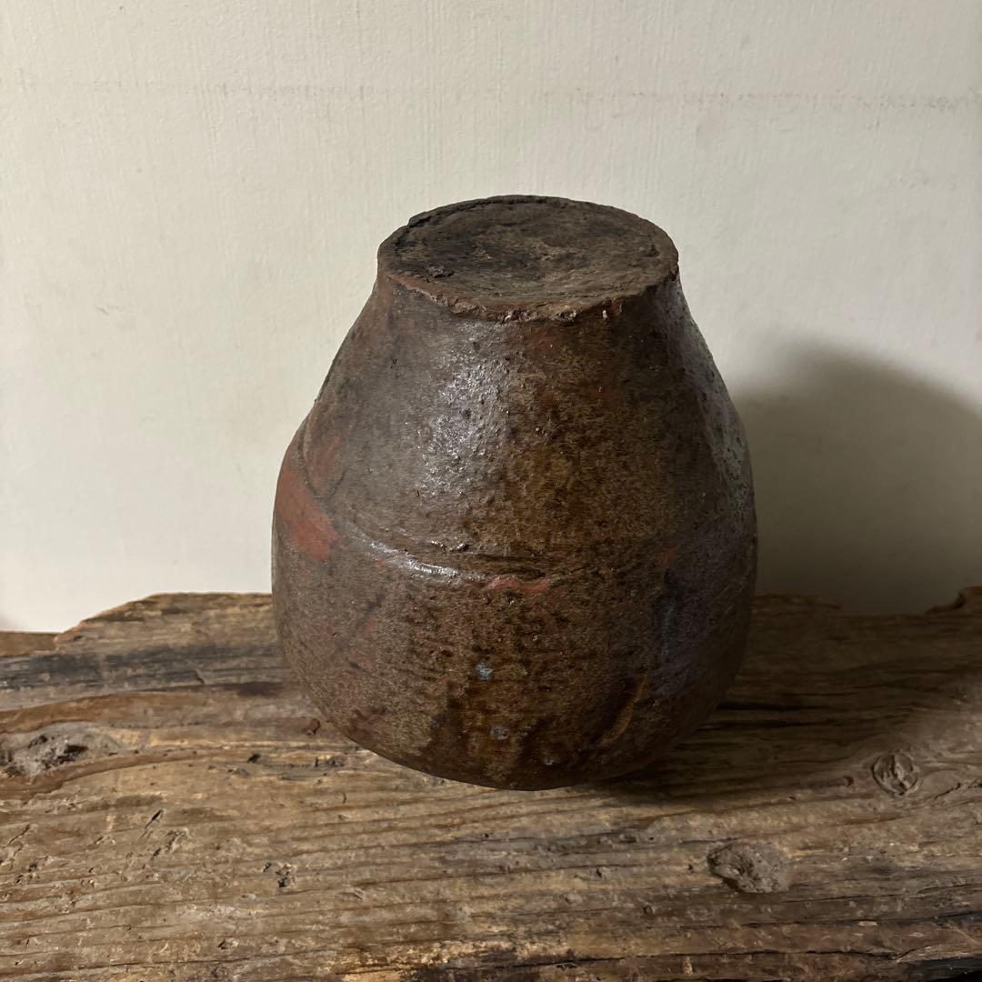 時代壷　古丹波　江戸時代前後頃　古越前　古信楽　古備前　瀬戸　骨董　花器検:李朝