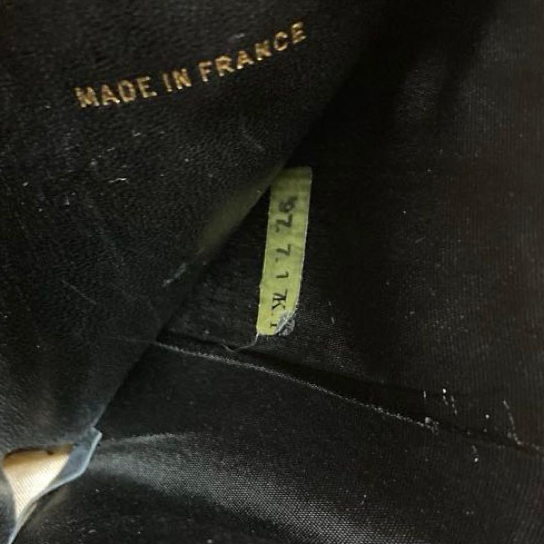 シャネル キャビアスキンココマークブラックレザー CHANEL二つ折り財布正規品