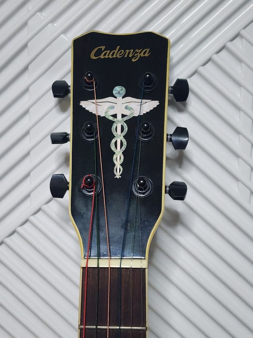 Cadenza EA-40 CB アコースティックギター　グリーン