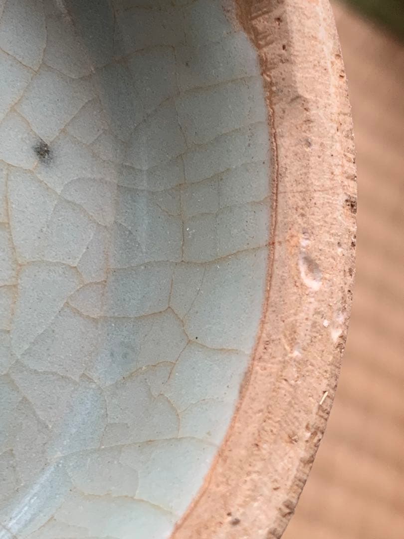 中国明〜清時代の青磁花瓶